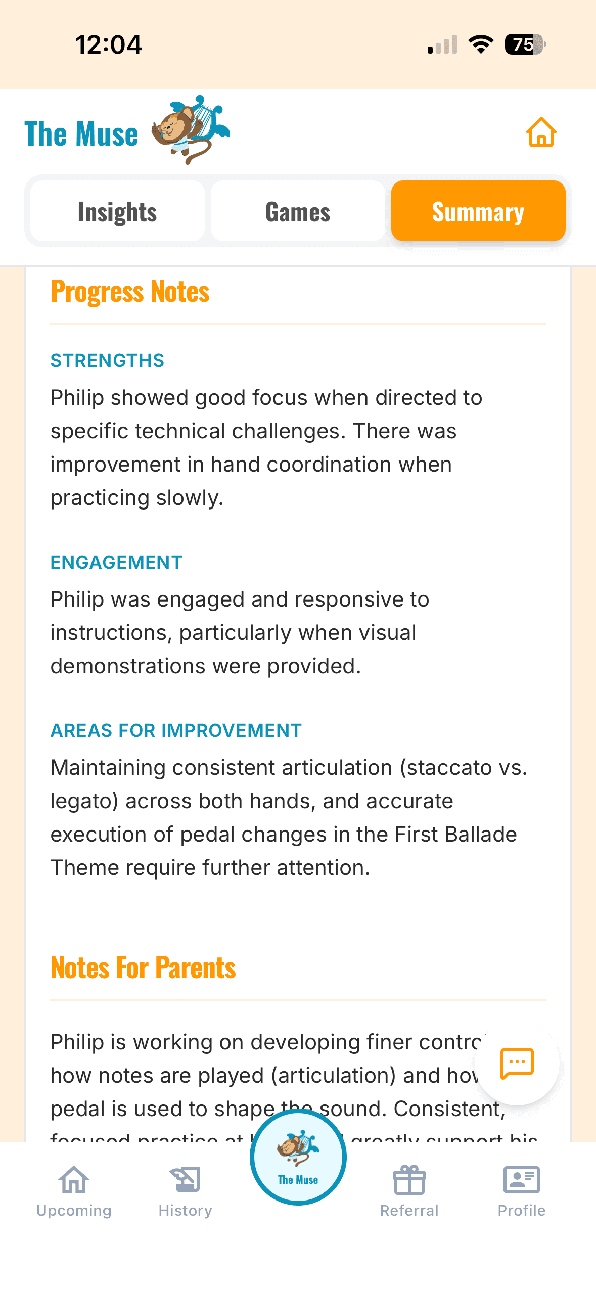 PROGRESS TRACKING